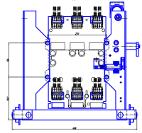 Автоматический выключатель АВ2М10В-56-41 выдвиж. с э/м приводом УХЛ3